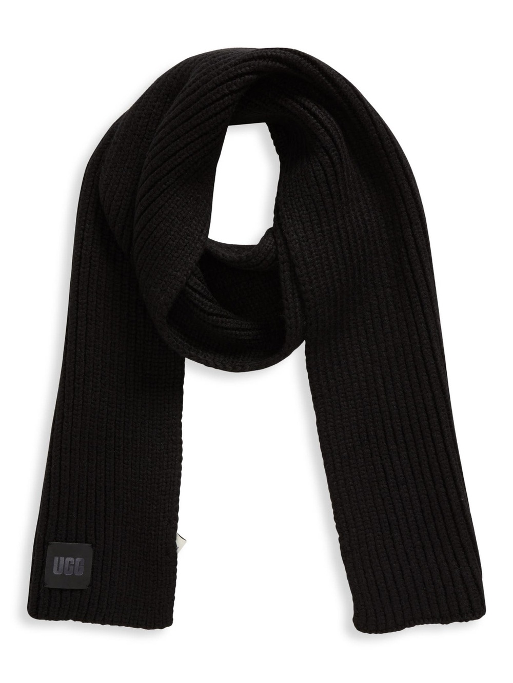 NWT UGG Women’s Chunky Rib Scarf In Black